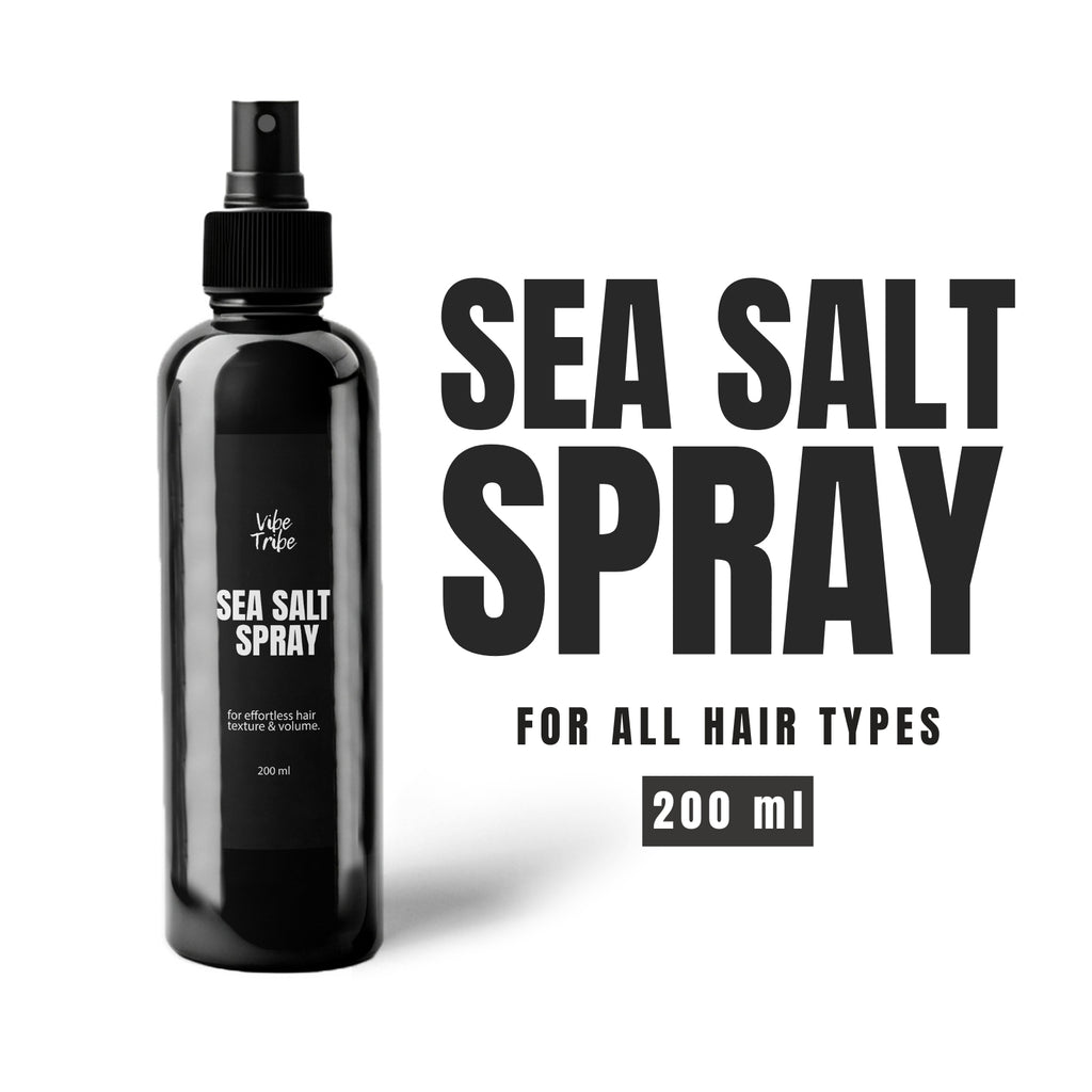 Sea Salt Spray by Vibe Tribe 200ml for Effortless Hair Texture and Volume